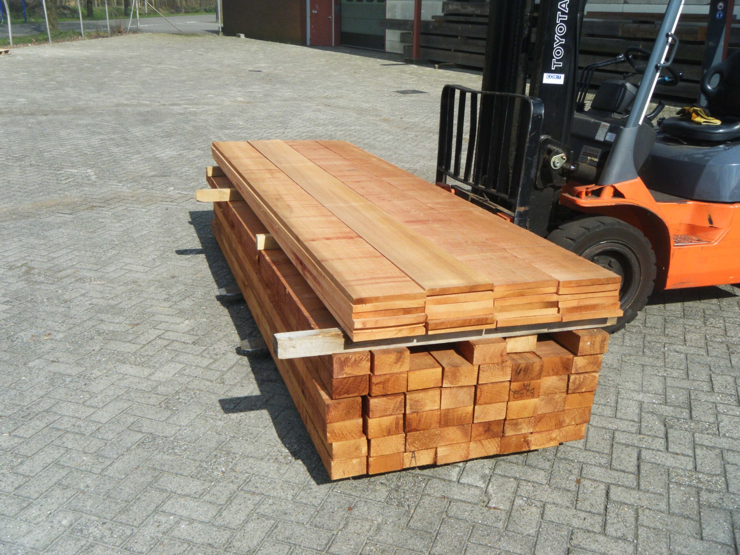 Reparatie mogelijk Scarp beroemd Red Cedar hout kopen? Houtleverancier Fijnhout Drenthe